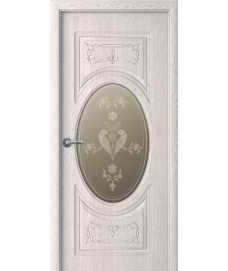 Дверь с ПВХ покрытием Гармония ДО (Филадельфия Дуб Мокко)