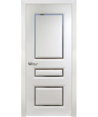 Дверь с ПВХ покрытием Grace 4 ДО (Прозрачное)